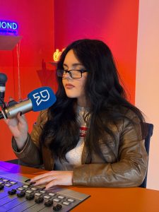 De eerste stap in de studio!